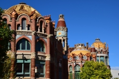 Dächer Hospital de Sant Pau