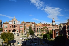 Innenhof Hospital de Sant Pau