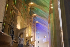 Lichtspiel in der Sagrada Familia