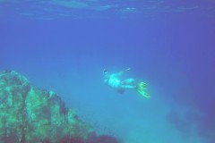 Kristallklares Wasser am Capo Vaticano