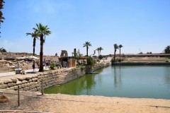 Der heilige See im Tempel von Karnak