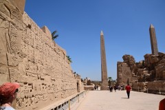 Beeindruckende Obelisken in Karnak